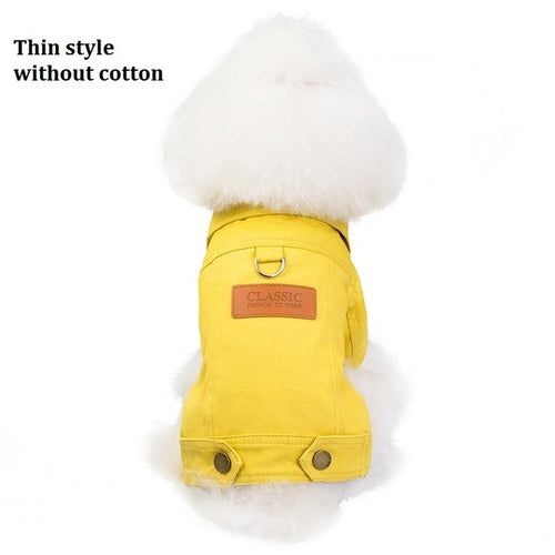 Luxury Winter Dog Jacket Puppy Dog Clothes Pet