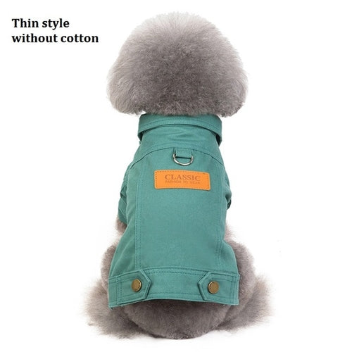 Luxury Winter Dog Jacket Puppy Dog Clothes Pet