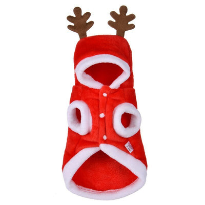 New Christmas Dog Clothes For Small Dog Pet Xmas