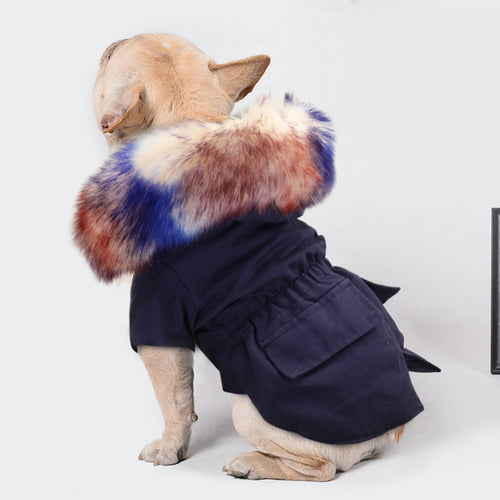 Warm Winter Dog Jacket Pet Dog Clothes Coat Hooded