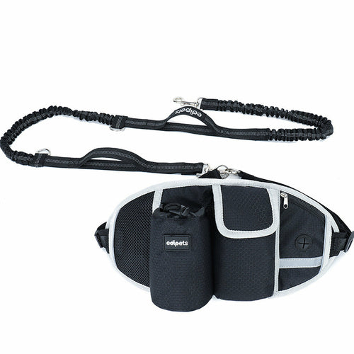 Dog Training Leash Waist Bag Hands-Free Outdoor Pet Running